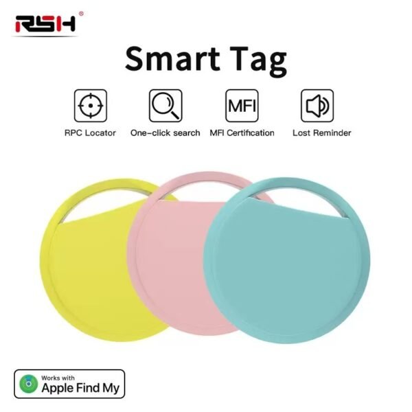 Colorful Anti-lose Smart Tag for Dogs and Cats